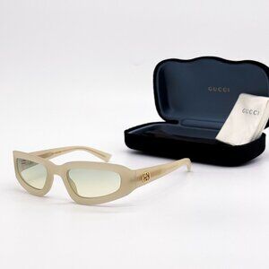 NEW GUCCI GG1787S 005 WOMEN WHITE BLUE SUNGLASSES GUCCI